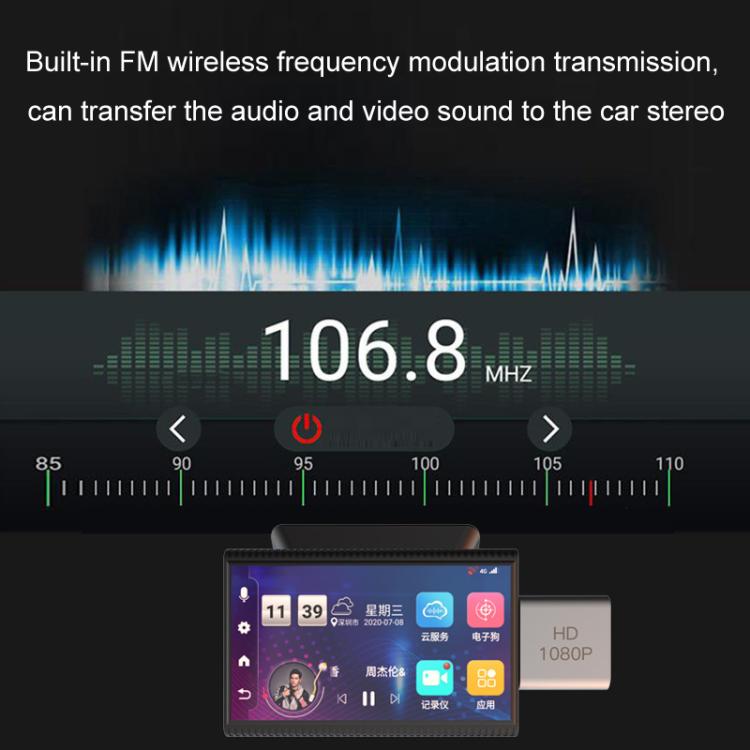 International Version AI Operation 4G Night Vision Remote Monitoring Driving Recorder(Front + Inside) - Car DVRs by PMc TechLife | Online Shopping South Africa | PMc TechLife | Buy Now Pay Later Mobicred