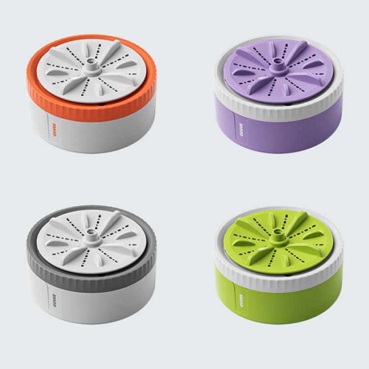 Mini Portable Underwear Socks Turbine Washing Machine, Color: Orange Three-speed Timing - Washing Machines & Accessories by PMC TechLife | Online Shopping South Africa | PMC TechLife | Buy Now Pay Later Mobicred