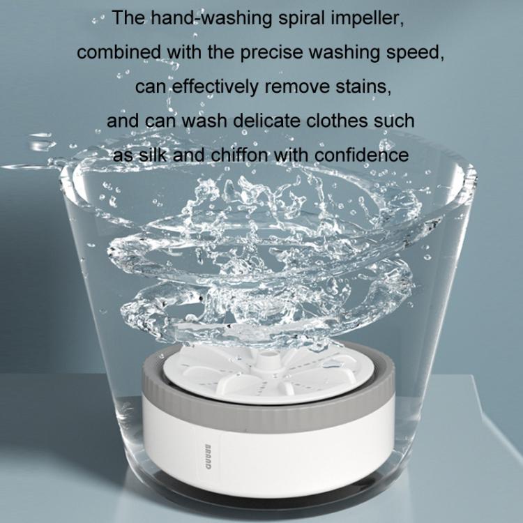 Mini Portable Underwear Socks Turbine Washing Machine, Color: Orange Standard - free shipping - PMC TechLife - Order now!