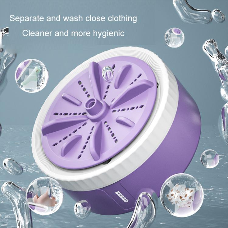 Mini Portable Underwear Socks Turbine Washing Machine, Color: Orange Standard - free shipping - PMC TechLife - Order now!