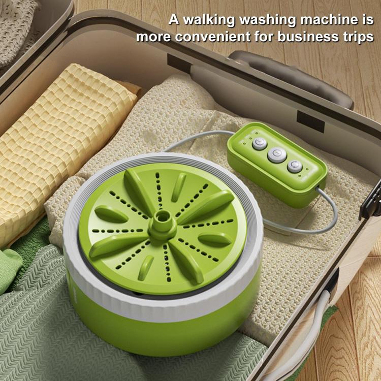 Mini Portable Underwear Socks Turbine Washing Machine, Color: Orange Standard - free shipping - PMC TechLife - Order now!