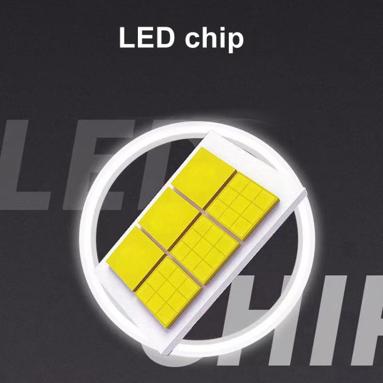 Motorcycle Electric Vehicle General Modification LED Headlight 4 Beads Double Lens Lamps, Style: Ice Blue Aperture+Blue Devil Eye - Headlights by PMC TechLife | Online Shopping South Africa | PMC TechLife | Buy Now Pay Later Mobicred