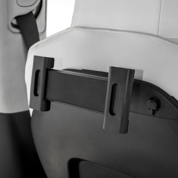 For Tesla 2024 Model 3/Y/S Car Seat Back Mobile Phone Holder(Black) - Special Car Holders by PMc TechLife | Online Shopping South Africa | PMc TechLife | Buy Now Pay Later Mobicred