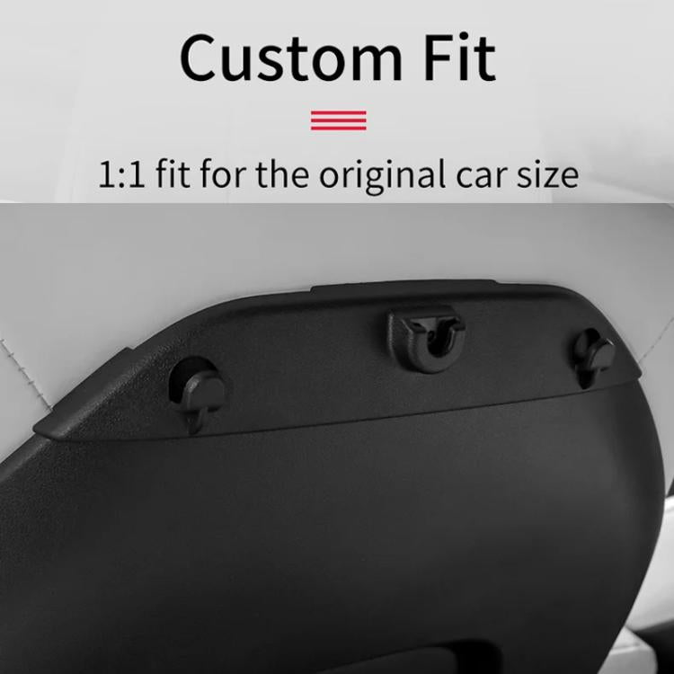 For Tesla 2024 Model 3/Y/S Car Seat Back Mobile Phone Holder(Black) - Special Car Holders by PMc TechLife | Online Shopping South Africa | PMc TechLife | Buy Now Pay Later Mobicred