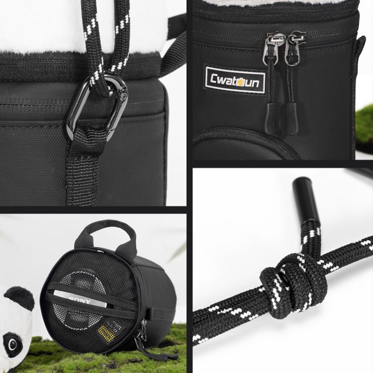 Cwatcun D162 Large Camera Lens Cylinder Cartoon Panda Camera Lens Protective Cover - free shipping - PMC TechLife - Order now!