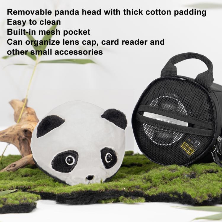 Cwatcun D162 Large Camera Lens Cylinder Cartoon Panda Camera Lens Protective Cover - free shipping - PMC TechLife - Order now!