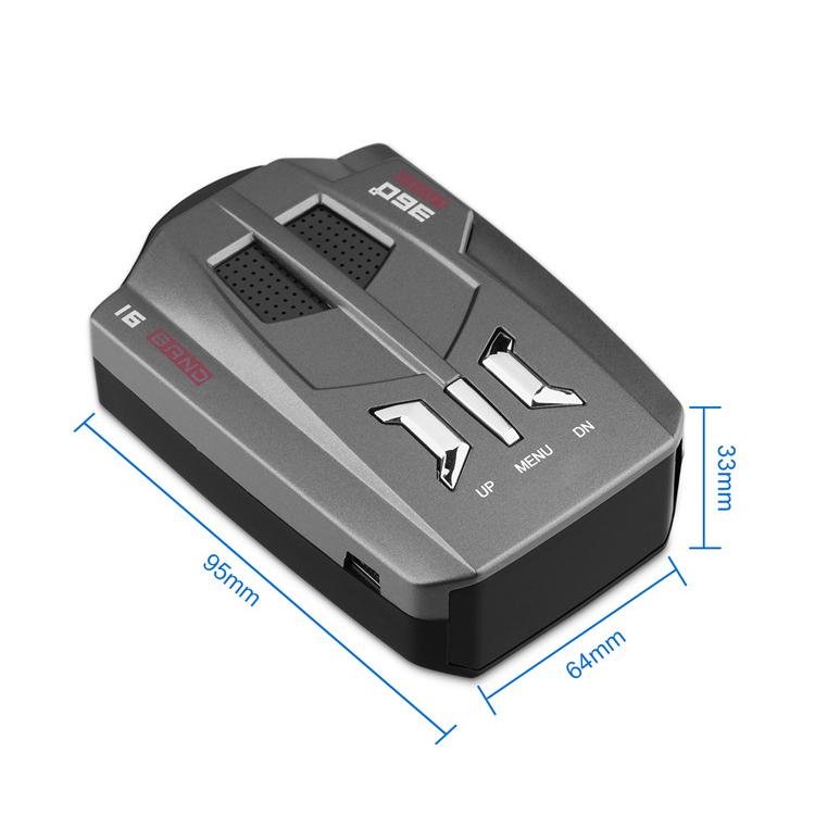 Car Mobile Radar Speed Detector Car Electronic Dog, Support English / Russian - Radar Detectors by PMC TechLife | Online Shopping South Africa | PMC TechLife | Buy Now Pay Later Mobicred