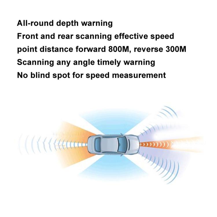 Car Mobile Radar Speed Detector Car Electronic Dog, Support English / Russian - Radar Detectors by PMC TechLife | Online Shopping South Africa | PMC TechLife | Buy Now Pay Later Mobicred