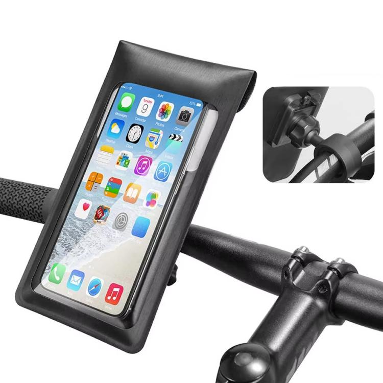 Bicycle Waterproof Phone Bag Mount Stand 360 Degree Rotation Motorcycle Bike Cellphone Holder, Spec: Rearview Mirror Model - free shipping - PMc TechLife - Order now!