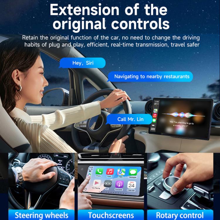 Original Carplay Wired To Wireless Box Adapter Car Connect Android Box, Model: MINI SE X2AIR Black - Car MP3 & MP4 & MP5 by PMc TechLife | Online Shopping South Africa | PMc TechLife | Buy Now Pay Later Mobicred