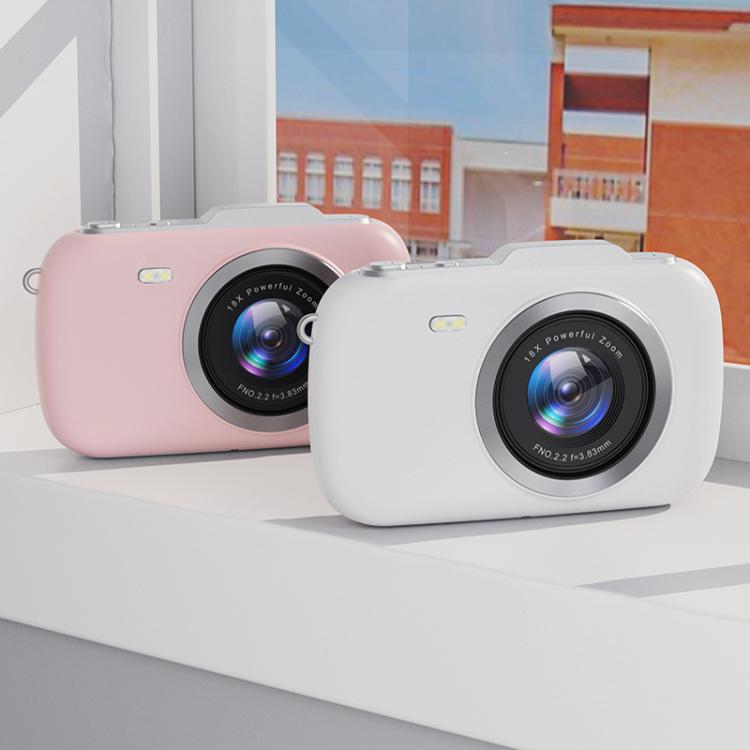 G7-A 2.8-inch 18X Digital Zoom 4K HD Beauty Digital Camera(Pink + OTG) - Children Cameras by PMC TechLife | Online Shopping South Africa | PMC TechLife | Buy Now Pay Later Mobicred