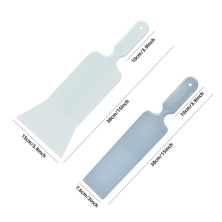 2pcs /Set Car Film Tools Long Plastic Film Scraper Front Rear Extended Scraper - Sticker Tools by PMc TechLife | Online Shopping South Africa | PMc TechLife | Buy Now Pay Later Mobicred