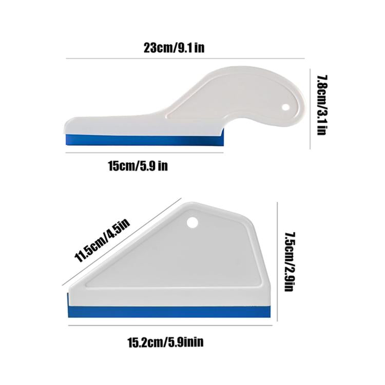 Trapezoidal Car Film Tool Scraper Glass Cleaning Wiper - Sticker Tools by PMc TechLife | Online Shopping South Africa | PMc TechLife | Buy Now Pay Later Mobicred