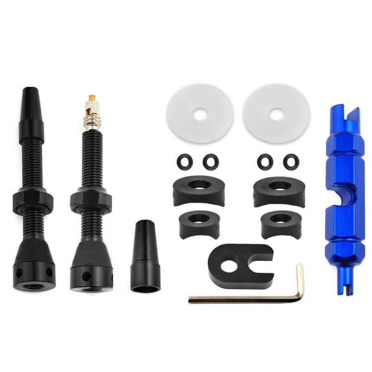 Mountain Road Bike Tubeless French Vacuum Valve, Color: 44mm Black B - Tire Valve Caps by PMC TechLife | Online Shopping South Africa | PMC TechLife | Buy Now Pay Later Mobicred