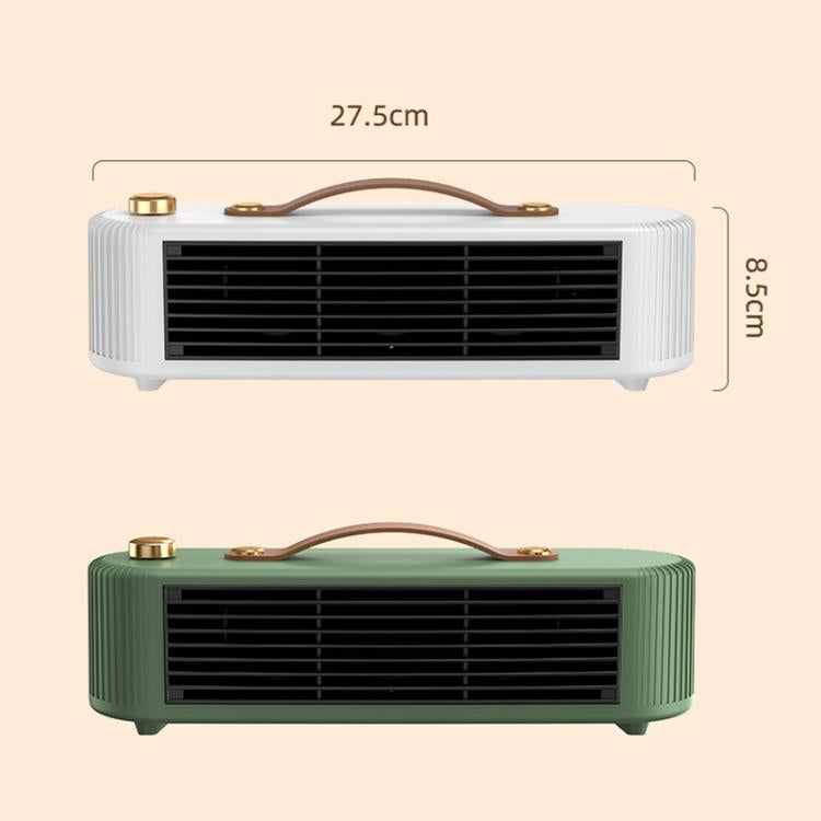 FS007 800W Home Desktop Heater Large Area PTC Heating Device, Spec: UK Plug(Green) - Electric Heaters by PMC TechLife | Online Shopping South Africa | PMC TechLife | Buy Now Pay Later Mobicred