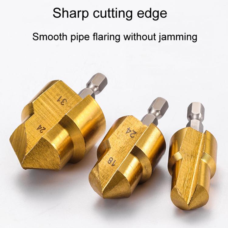 3pcs / Set 20 / 25 / 32 Hexagonal Shank PPR Step Drill Bits Leak Repairing And Connecting Tools - free shipping - PMc TechLife - Order now!