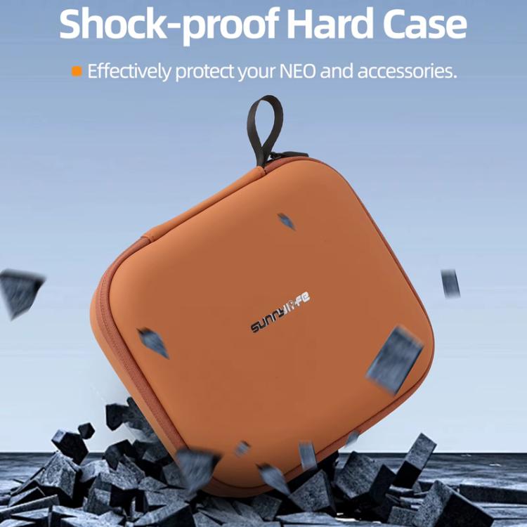 For DJI Flip Sunnylife FP-B957 Storage Bag Mini Vlog Aerial Camera Protective Case(Black) - free shipping - PMC TechLife - Order now!