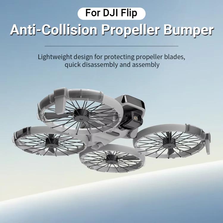 For DJI Flip CYNOVA FL-FZT-CY Paddle Impact Protectors(Translucent Black) - free shipping - PMC TechLife - Order now!
