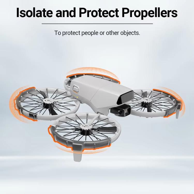 For DJI Flip CYNOVA FL-FZT-CY Paddle Impact Protectors(Translucent Black) - free shipping - PMC TechLife - Order now!