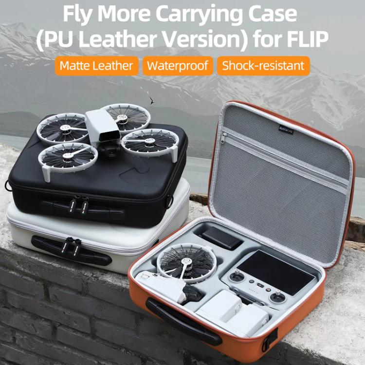 For DJI Flip Sunnylife FP-B958 Storage Bag Vlog Aerial Camera Protective Case Accessory(Black) - free shipping - PMC TechLife - Order now!