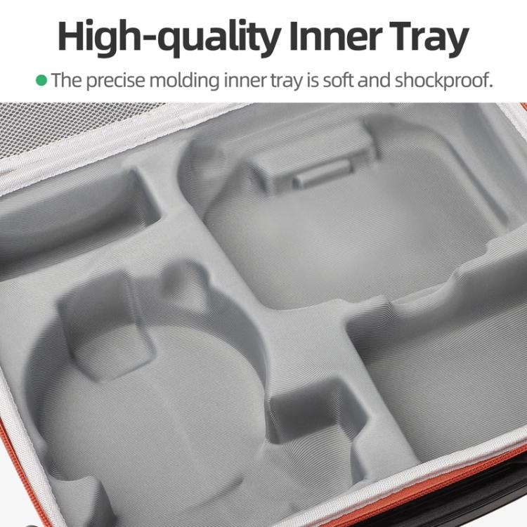 For DJI Flip Sunnylife FP-B958 Storage Bag Vlog Aerial Camera Protective Case Accessory(Gray) - free shipping - PMC TechLife - Order now!