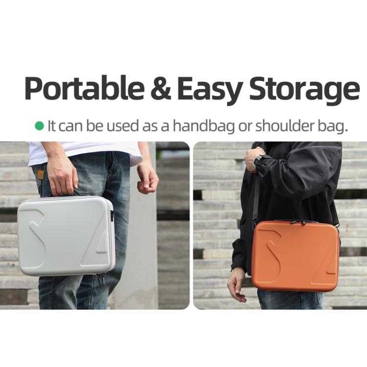 For DJI Flip Sunnylife FP-B958 Storage Bag Vlog Aerial Camera Protective Case Accessory(Orange) - free shipping - PMC TechLife - Order now!