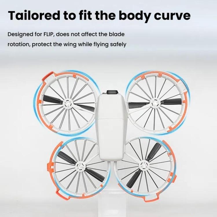 For DJI Flip Drone With Tripod Bumper Ring(Orange) - free shipping - PMC TechLife - Order now!