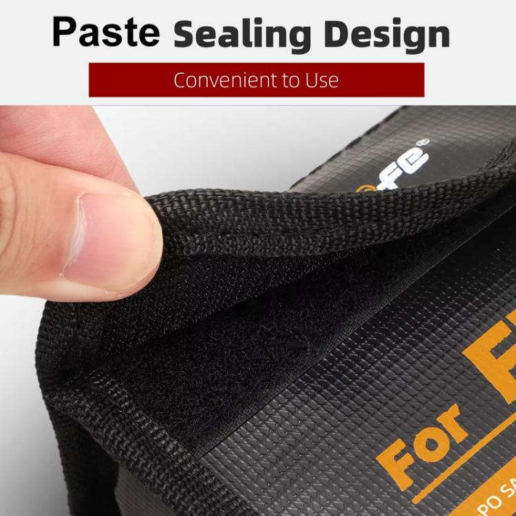 For DJI Flip Sunnylife Battery Explosion Proof Bag Li-ion Safety Storage Bag Flame Retardant Protective Bag Medium (For 2 Batteries) - free shipping - PMC TechLife - Order now!