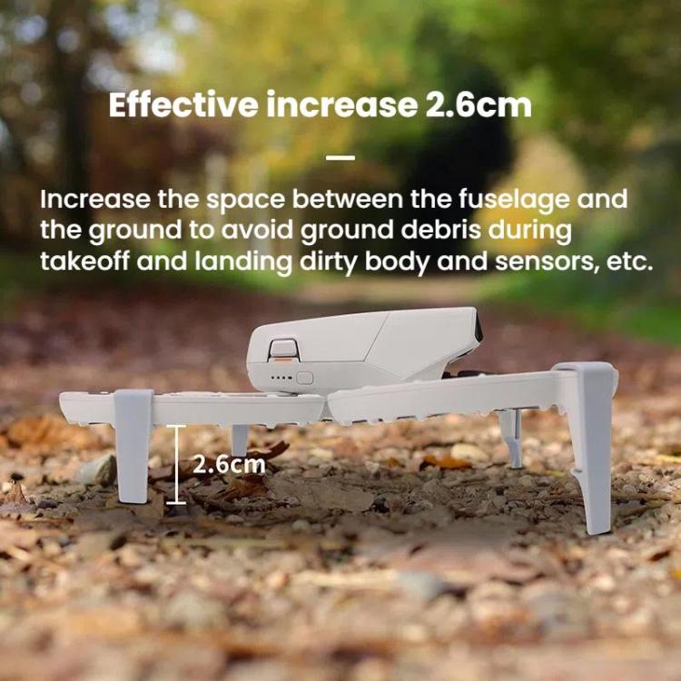 For DJI Flip CQT 4 In 1 Drone Folding Booster Stand Scratch and Wear Resistant Landing Protective Bracket(Black) - free shipping - PMC TechLife - Order now!