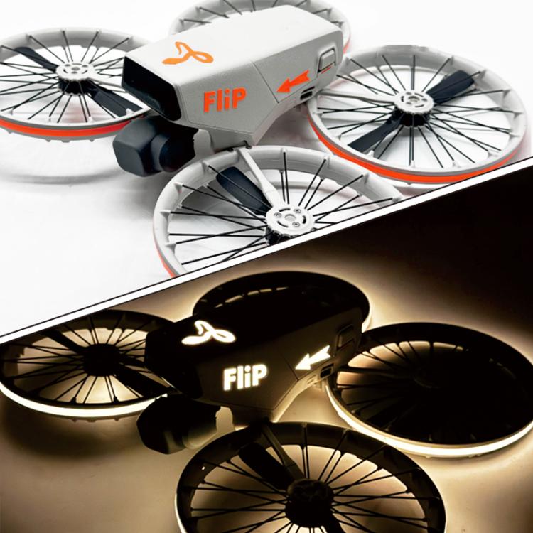 For DJI Flip CQT Drone Light Up Stickers Cool Fuselage Luminous Stickers(Orange) - free shipping - PMC TechLife - Order now!