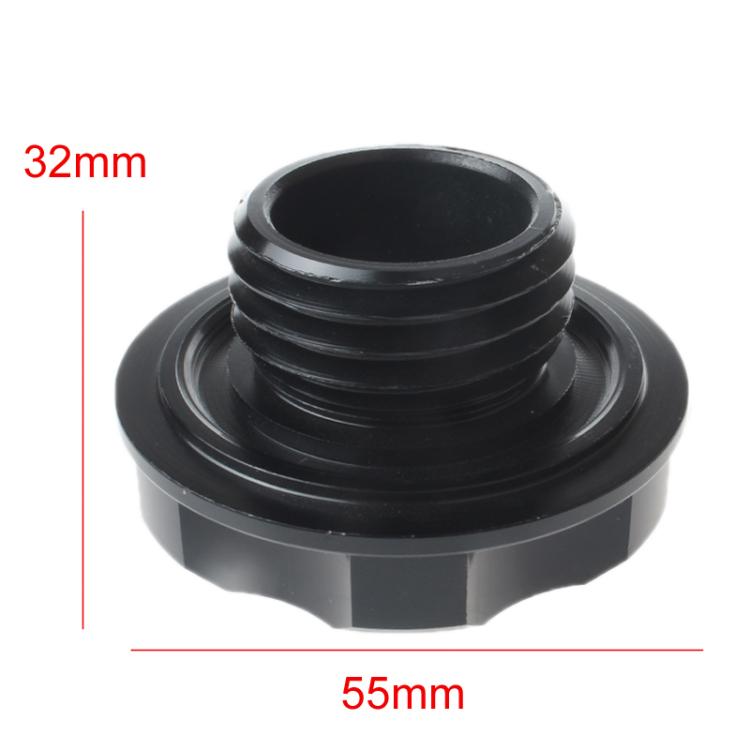 Car Modified Aluminum Alloy Oil Cap For Honda Fit/Civic(Black) - Tank Covers by PMc TechLife | Online Shopping South Africa | PMc TechLife | Buy Now Pay Later Mobicred