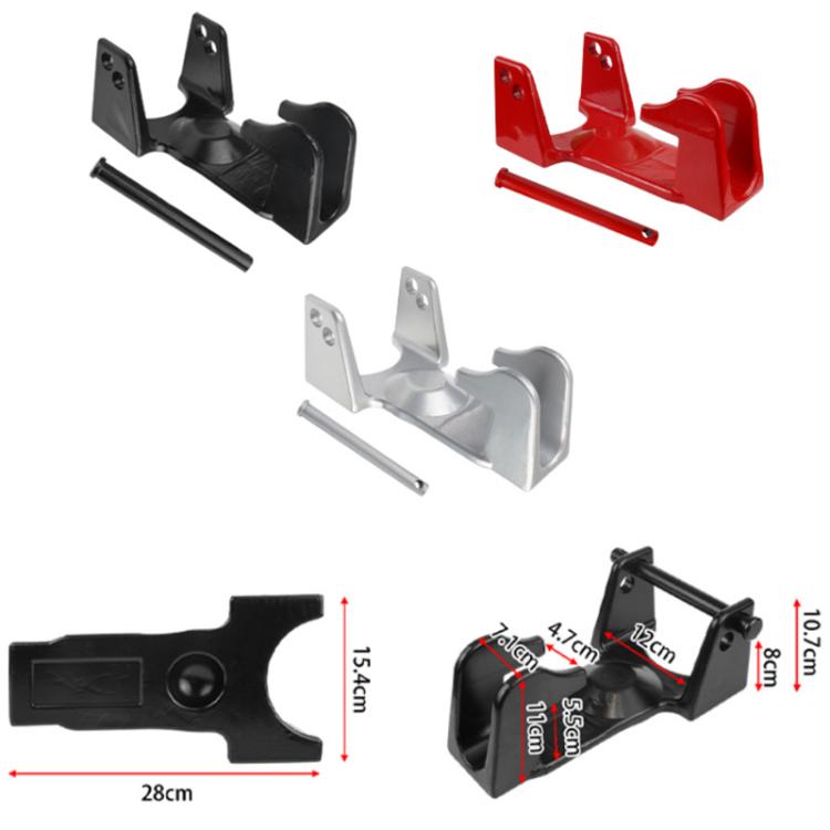 Coupler Gooseneck Hitch Trailer Lock For Heavy Trailer Transporter RV, Color: Black + Combination Lock - Towing Bars by PMc TechLife | Online Shopping South Africa | PMc TechLife | Buy Now Pay Later Mobicred