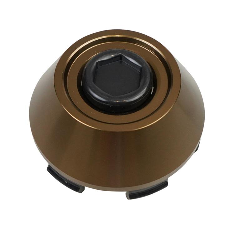 61mm B-type Wheel Center Cap For CE28 SE37 RAYS(Copper) - Wheels Tires & Parts by PMc TechLife | Online Shopping South Africa | PMc TechLife | Buy Now Pay Later Mobicred