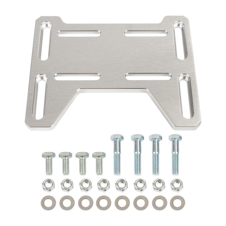 Motor Engine Mount Adapter DB30 Aluminum Bracket for Predator 212cc(Silver) - Engine Fittings by PMc TechLife | Online Shopping South Africa | PMc TechLife | Buy Now Pay Later Mobicred