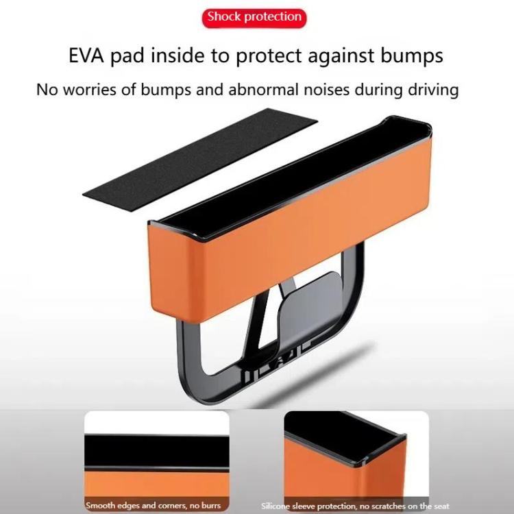 Car Seat Seam Storage Box Universal Car Seam Organizer Auto Accessories(Orange) - free shipping - PMc TechLife - Order now!