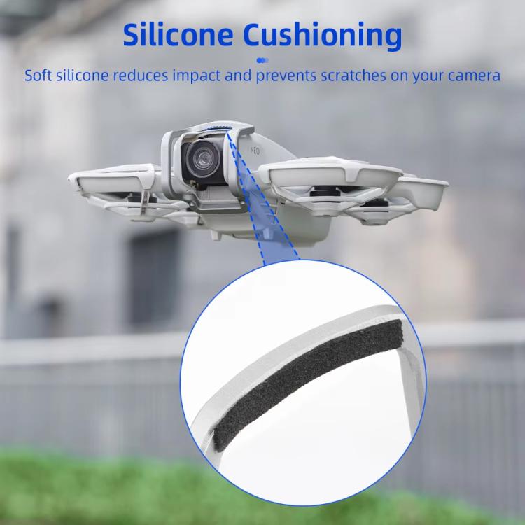 For DJI Neo BRDRC Metal Bumper Crash Bar Drone Gimbal Lens Protection Bracket Accessories(Silver) - free shipping - PMC TechLife - Order now!
