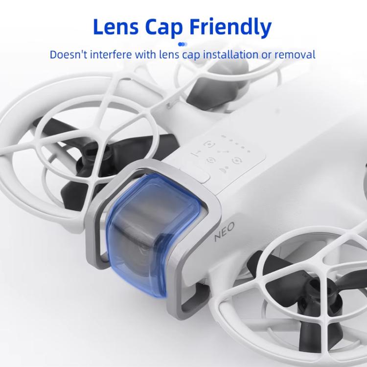 For DJI Neo BRDRC Metal Bumper Crash Bar Drone Gimbal Lens Protection Bracket Accessories(Silver) - free shipping - PMC TechLife - Order now!