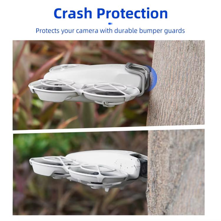 For DJI Neo BRDRC Metal Bumper Crash Bar Drone Gimbal Lens Protection Bracket Accessories(Silver) - free shipping - PMC TechLife - Order now!