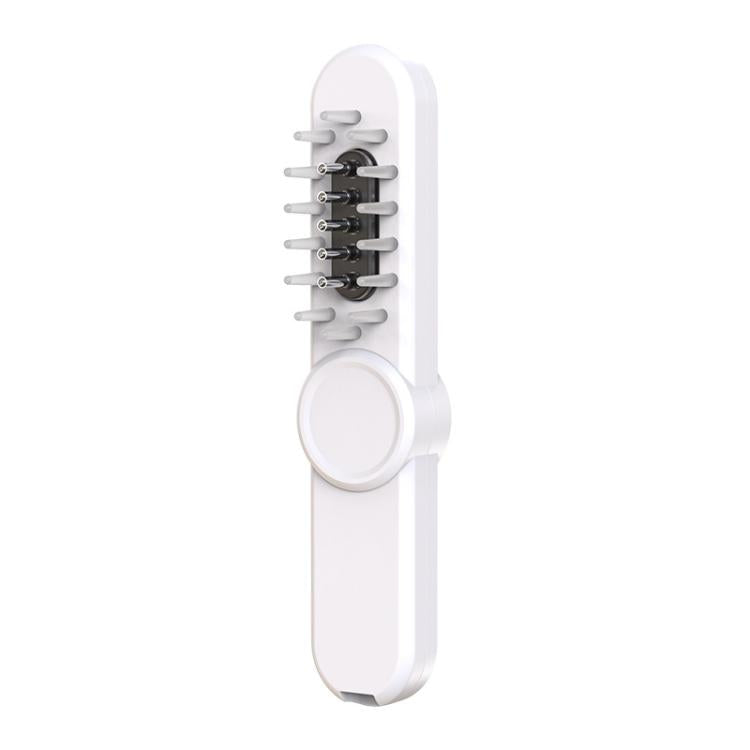 Hair Oil Applicator Roller Ball Red / Blue Light Electric Massage Comb Hair Regrowth Conductive Comb(White) - free shipping - PMC TechLife - Order now!