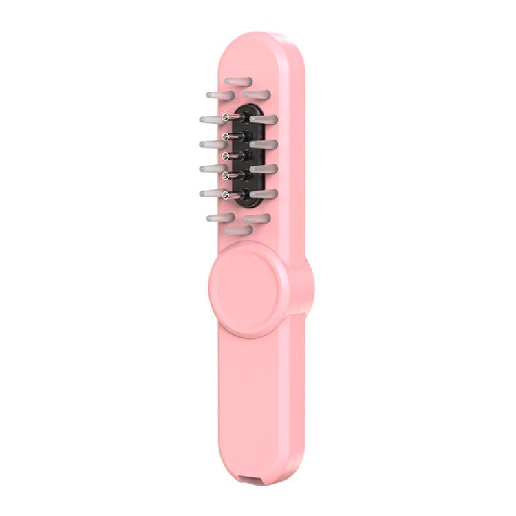Hair Oil Applicator Roller Ball Red / Blue Light Electric Massage Comb Hair Regrowth Conductive Comb(Pink) - free shipping - PMC TechLife - Order now!