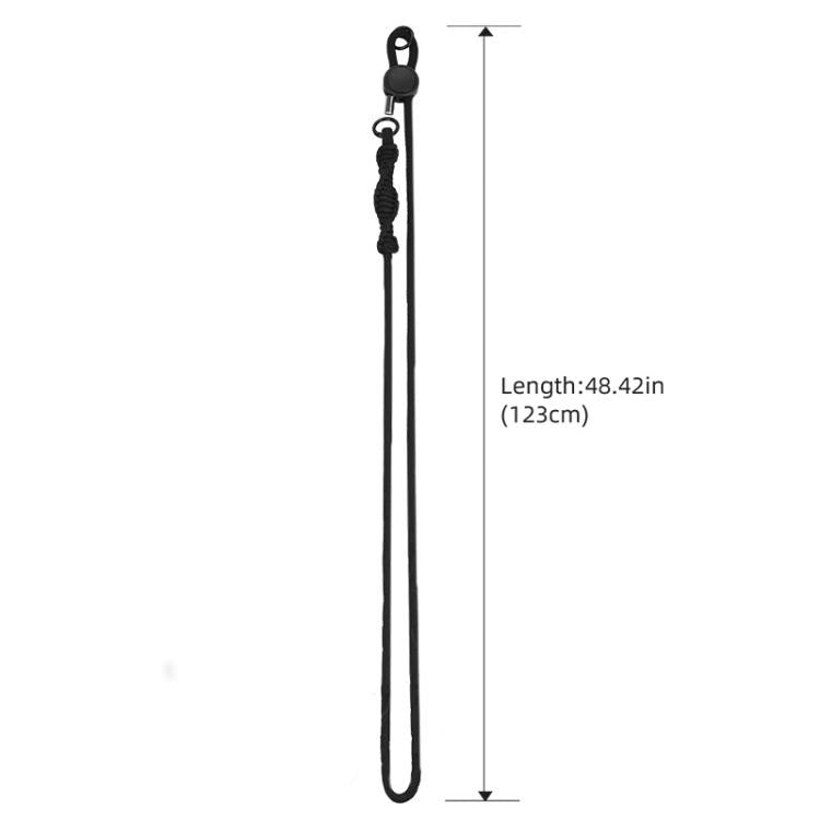 BRDRC Sport Camera Lanyard With 1/4 Inch Screw Anti-Lost Crossbody Lanyard(Yellow Rope White Knot) - Camera Strap by BRDRC | Online Shopping South Africa | PMc TechLife | Buy Now Pay Later Mobicred