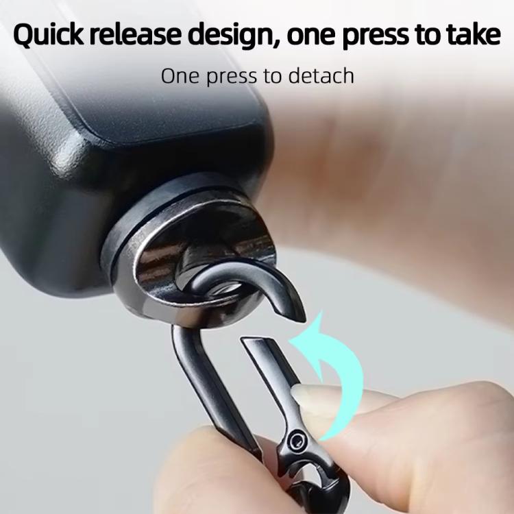 BRDRC Sport Camera Lanyard With 1/4 inch Screw Anti-Lost Crossbody Rope Accessory(Black) - Camera Strap by BRDRC | Online Shopping South Africa | PMc TechLife | Buy Now Pay Later Mobicred