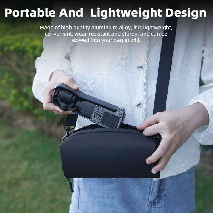 For DJI OSMO Pocket 3 BRDRC PO3005 Multi-functional Magnetic Base Expansion Back Clip Holder Adapter Bezel Accessory(Tarnish) - free shipping - PMC TechLife - Order now!