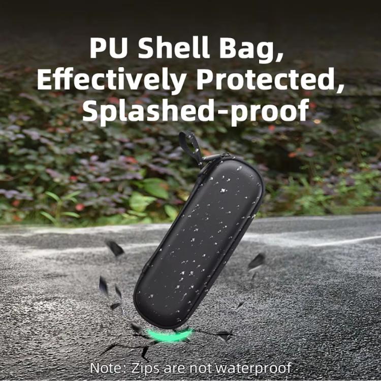 For DJI OSMO Pocket 3 BRDRC Storage Bag Standalone Handy Case Protective Pouch(PU Gray) - free shipping - PMC TechLife - Order now!