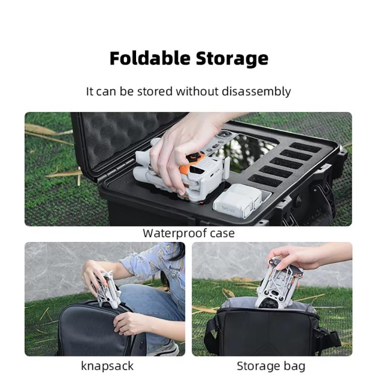 For DJI Mini 4 Pro BRDRC Booster Landing Gear Folding Strap Kickstand(Orange) - free shipping - PMc TechLife - Order now!