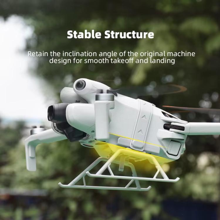 For DJI Mini 4 Pro BRDRC Booster Landing Gear Folding Strap Kickstand(Gray) - free shipping - PMc TechLife - Order now!