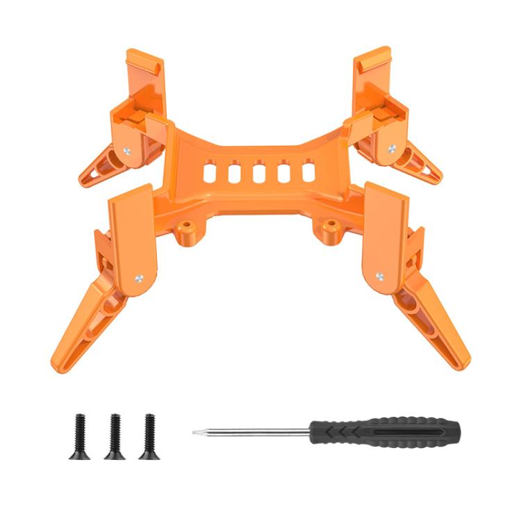 For DJI Avata 2 BRDRC Folding Height Enhanced Landing Gear Gimbal Protective Kickstand(Orange) - free shipping - PMC TechLife - Order now!