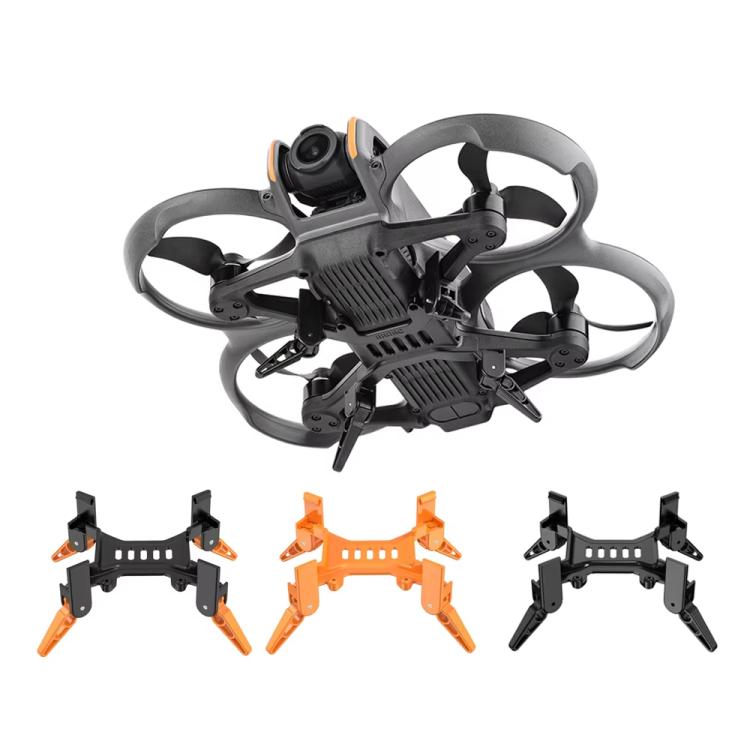 For DJI Avata 2 BRDRC Folding Height Enhanced Landing Gear Gimbal Protective Kickstand(Orange) - free shipping - PMC TechLife - Order now!