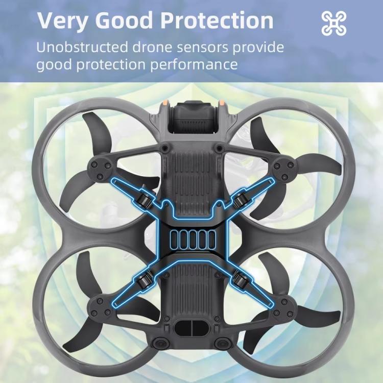 For DJI Avata 2 BRDRC Folding Height Enhanced Landing Gear Gimbal Protective Kickstand(Orange) - free shipping - PMC TechLife - Order now!