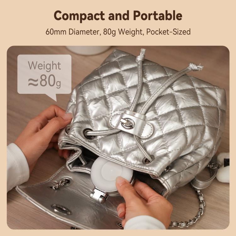 TELESIN S5-BGD-01 Mini Phone Magnetic Beauty Replacement Light Tri-color Temperature Portable Selfie Mirror Rotating Stretching Pocket Lamp - free shipping - PMc TechLife - Order now!